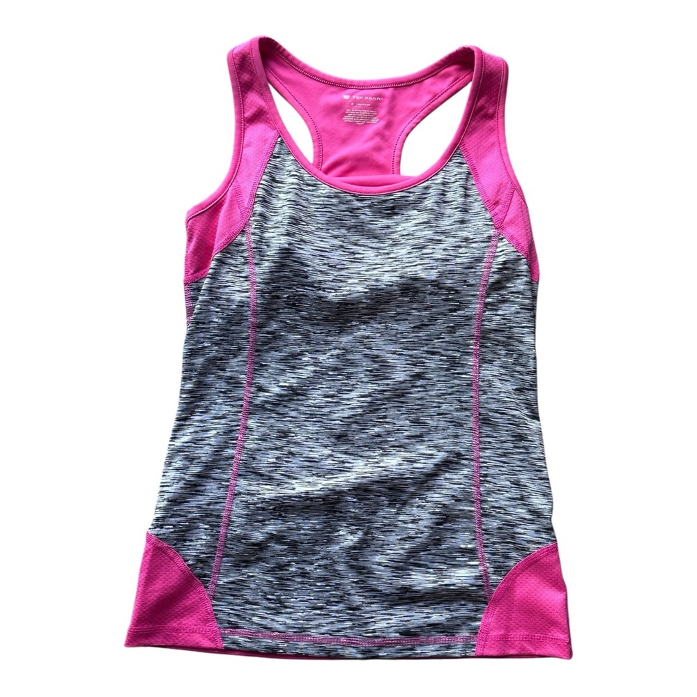 NWT Tek Gear Pink Racerback‎ Tank Size Medium